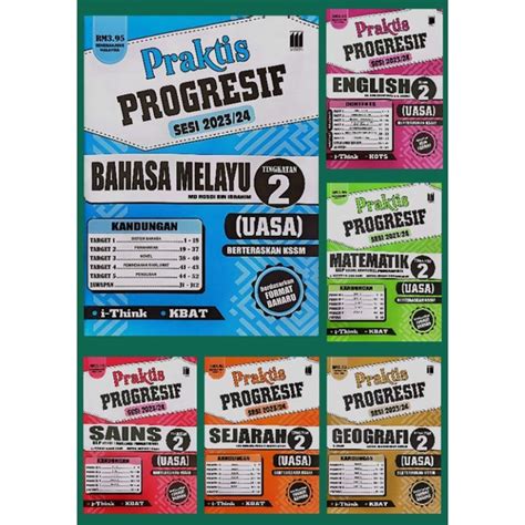 BUKU LATIHAN PRAKTIS PROGRESIF UASA SESI 2023 24 TINGKATAN 2