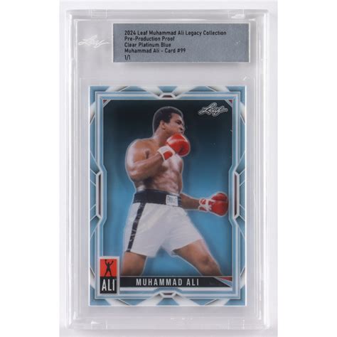 Muhammad Ali 2024 Leaf Muhammad Ali Legacy Collection Pre Production