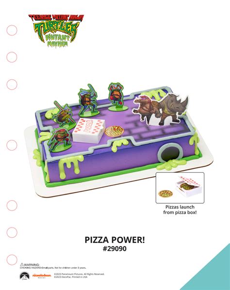 Teenage Mutant Ninja Turtles Pizza Power Ebb A A A