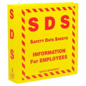 Facility Maintenance & Safety Business & Industrial OSHA Right To Know 1.5" Bilingual Safety ...