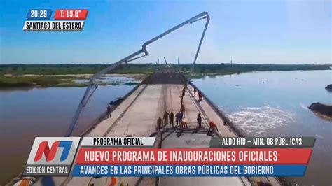 El Gobierno Provincial Dio A Conocer El Cronograma De Inauguraciones De