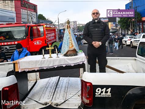 Cuarto día de protesta policial se sumó el capellán policial y dio una