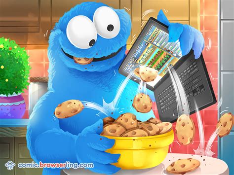 Cookie Monster Discovers Cookie Clicker by Browserling on Dribbble