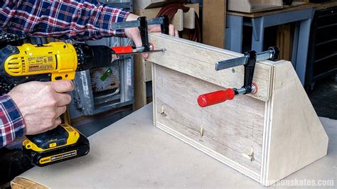 DIY French Cleat Tool Shelf Easy Organization Saws On Skates