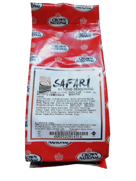 Buy Crown National Safari Biltong Seasoning Online at desertcartSouth ...