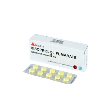 Bisoprolol 5 Mg 10 Tablet Dexa Manfaat Kandungan Dosis Dan Efek