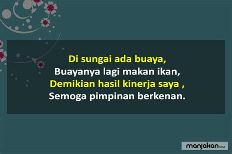 Pantun Penutup Presentasi Lucu Guruidltda