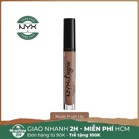 Son Kem Lì NYX Màu Nude Push Up Hasaki vn