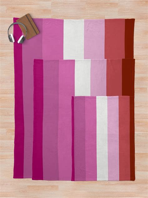 Lesbian Pride Flag Throw Blanket For Sale By ValentinaHramov Redbubble