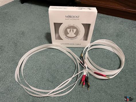 Nordost White Lightning Speaker Cables M Length With Z Bananas And