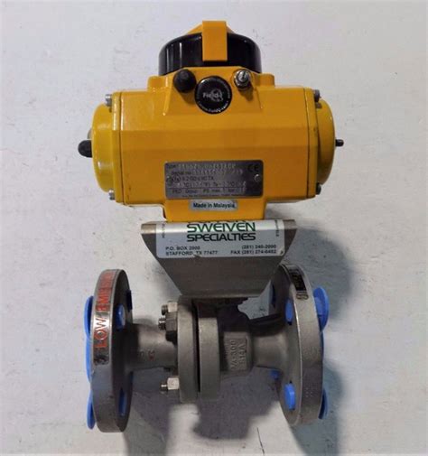 Kitz Cf M Actuated Ball Valve Utdzm Fs W Emerson Field Q