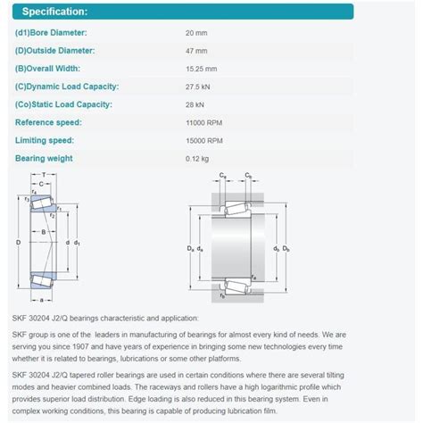 J Q Tapered Roller Bearings X X Mm New Ebay