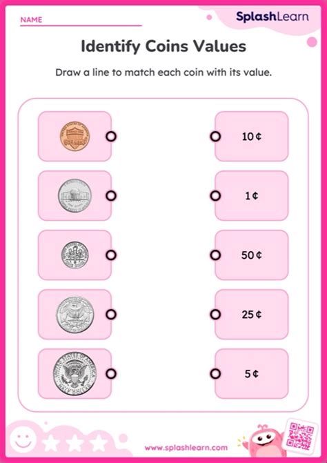 Identify Coins Worksheets For Kids Online