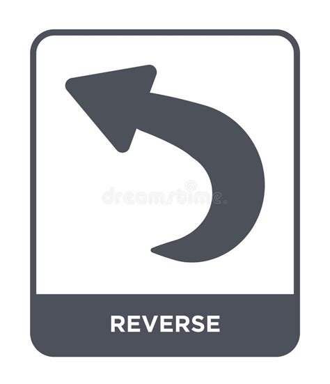 Reverse Icon in Trendy Design Style. Reverse Icon Isolated on White ...