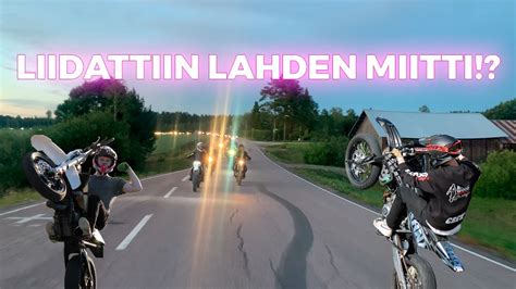 Liidattiin Lahden Miitti Tissistunt Ex Yz Ja Husqvarna Fe