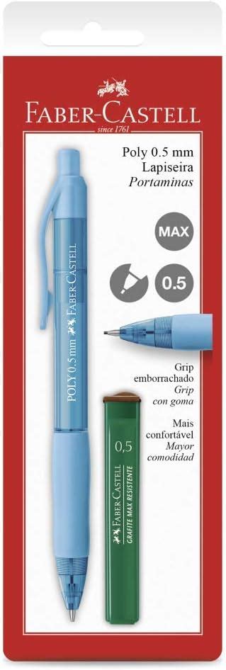 Lapiseira 0 5mm Grafite Faber Castell Poly SM 05POLYM Cores