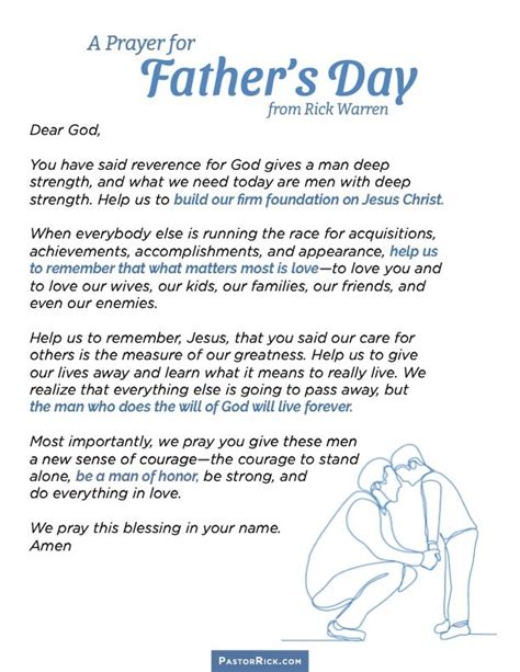 First Baptist Church Weslaco — A Prayer For Fathers Day