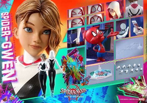 Hot Toys Spider Man Into The Spider Verse Spider Gwen Sixth Scale Figure Pre Orders