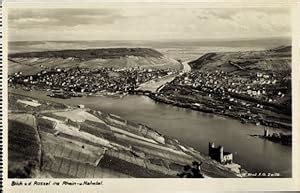 Ansichtskarte Postkarte Bingen Am Rhein Panorama Vom Ort Talblick V