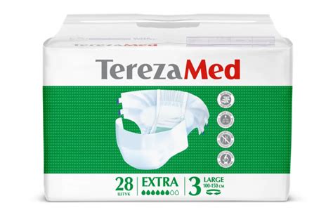 Подгузники для взрослых TerezaMed Extra Large (№3), 28 шт — купить в ...