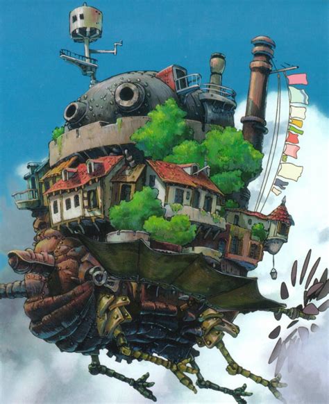 ходячий замок хаула - Поиск в Google | Studio ghibli art, Howl’s moving ...