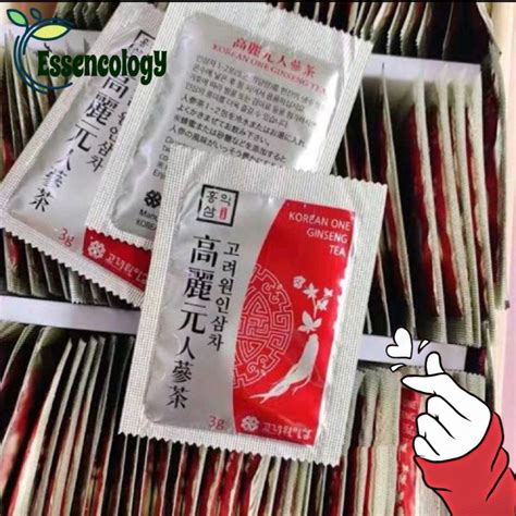 Jual Korean One Red Ginseng Tea Teh Ginseng Korea Ecer Per Sachet