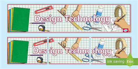 Design Technology Display Banner Twinkl