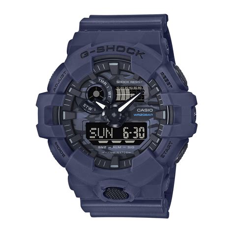 Reloj G SHOCK GA 700CA 2ADR Resina Hombre Azul Btime