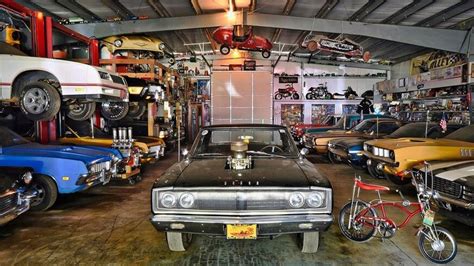 10 Hidden Hot Rod Garages of the Super Rich