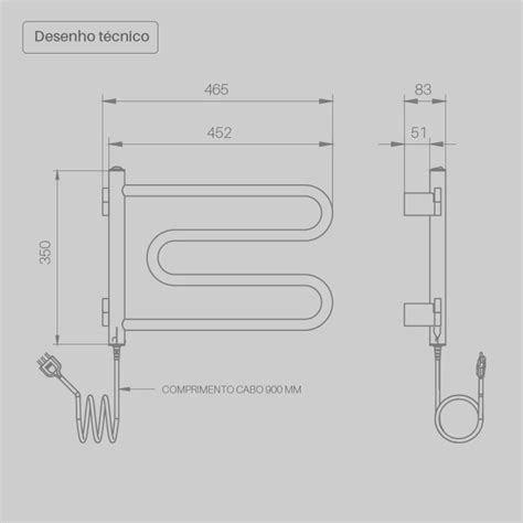 Toalheiro El Trico Seccare Compacto Inox Polido W Pergo M Veis