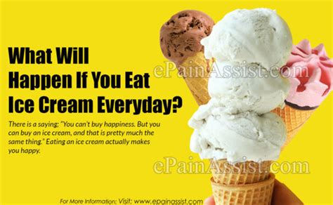 What Happens If You Eat Ice Cream Everyday