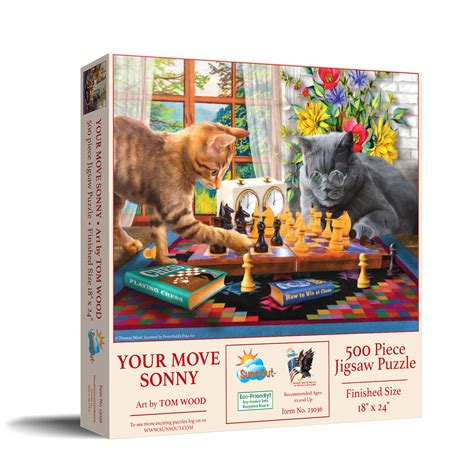 XXL Teile Your Move Sonny 500 Teile SUNSOUT Puzzle Online Kaufen