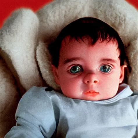 Stanley Kubrick As The Baby From Cinematic Stable