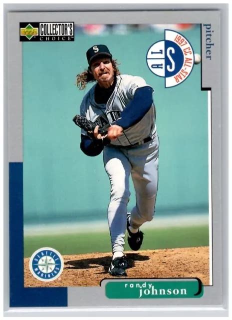 Randy Johnson Seattle Mariners Upper Deck Collector S Choice