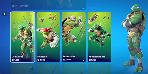 Fortnite How To Get Teenage Mutant Ninja Turtles Skins