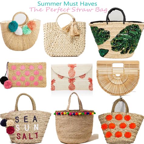 Best Summer Straw Bags Iucn Water