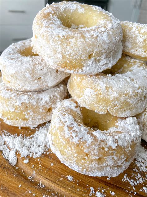 Vegan Powdered Sugar Donuts Peanut Butter And Jilly