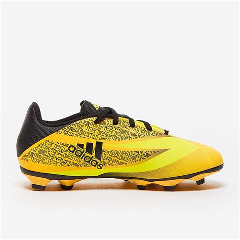 Adidas Enfant X Speedflow Messi Fxg Solar Or Noir Jaune Terrain