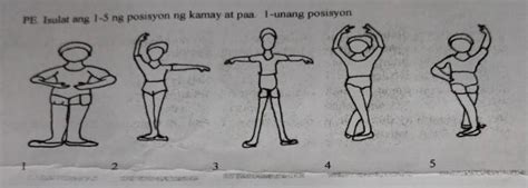 Pe Isulat Posisyon Ng Kamay At Paa I Unang Posisyonfollow Kopo