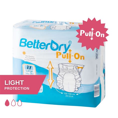 Betterdry 8 Pull On Windeln Für Erwachsene