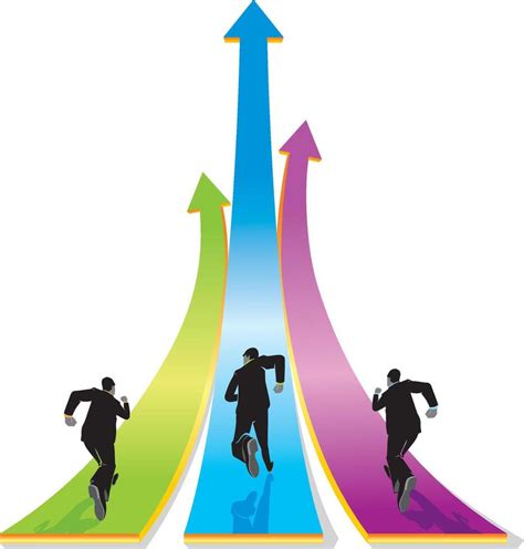 upward progression vector art icons  graphics