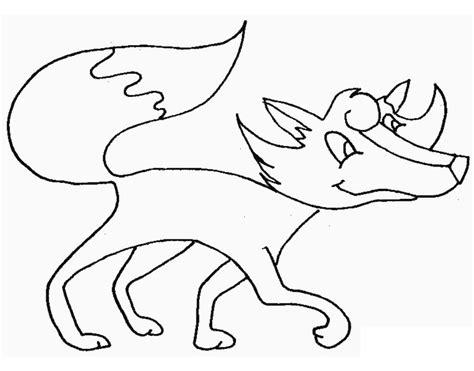 Coloriage Renard De Dessin Animé Télécharger Et Imprimer Gratuit Sur Coloriageenfant