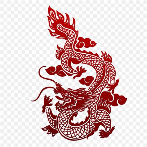 Vector Graphics Chinese Dragon Illustration Royalty Free Stock