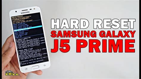 Hard Reset No Samsung Galaxy J Prime Sm G Uticell Youtube