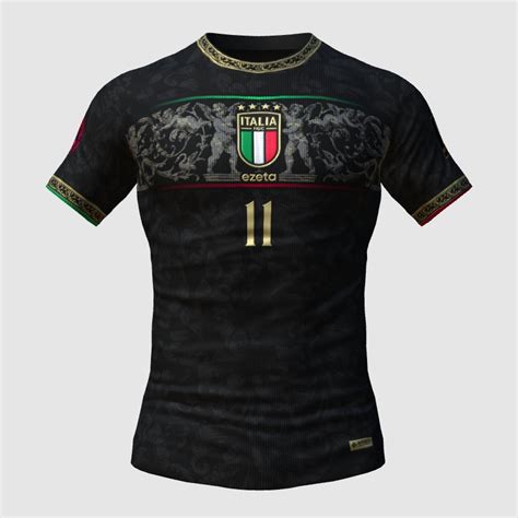 Italy Away Concept Kit X Ezeta Fkcwc Round Fifa Kit Creator