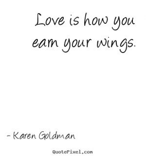 Quotes About Love And Wings. QuotesGram