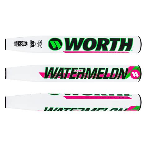 Worth Legit Watermelon Xl Usssa Slow Pitch Softball Bat