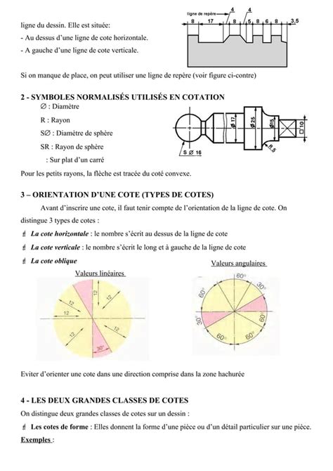 Chapitre Cotation Dimensionnelle Pdf