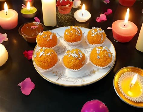 Soy Wax Designer Festival Candle Laddu Shape At Rs In New Delhi