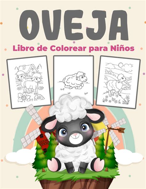 Buy Oveja Libro De Colorear Para Ni Os Libro De Actividades De Ovejas